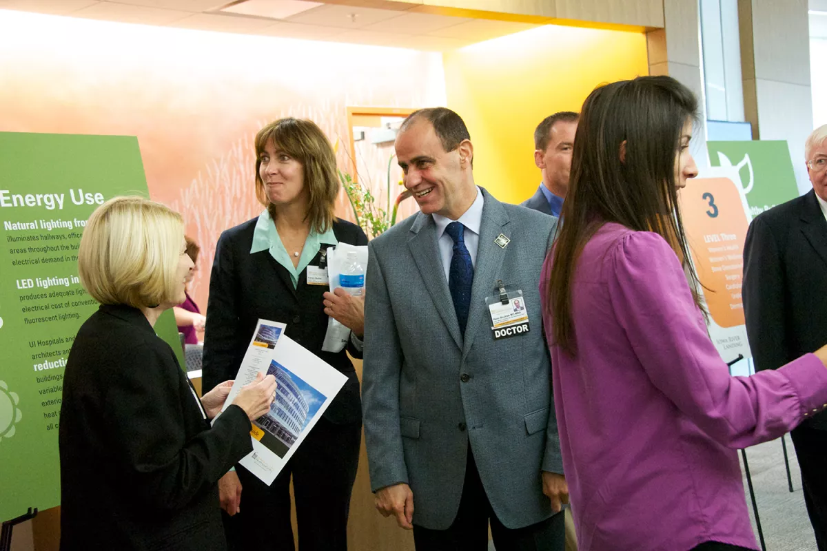 UI Health Care Iowa River Landing celebrates 10 years of increased